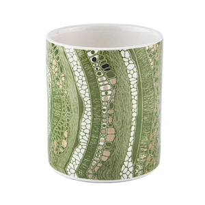 Wholesales scented custom candle ceramic holder vessel