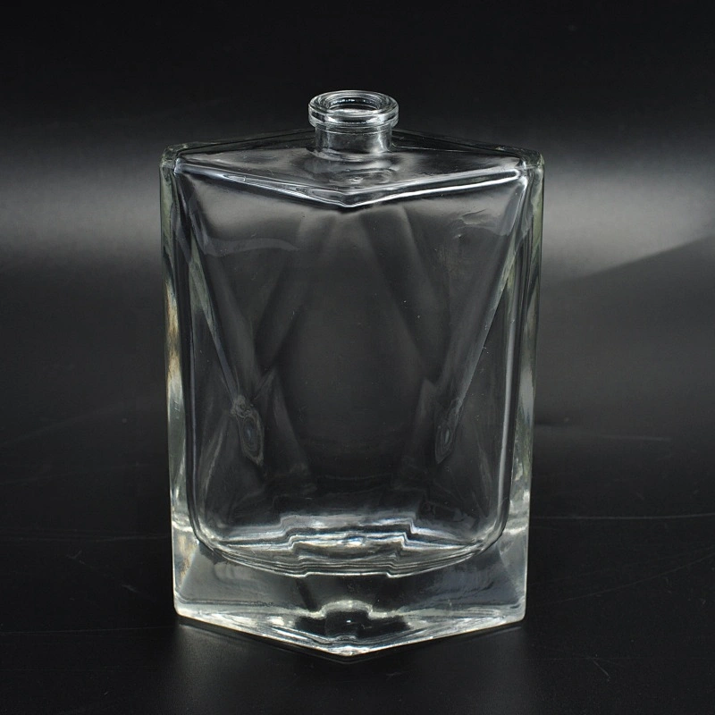 Polygon custom fragrance perfume glass bottles