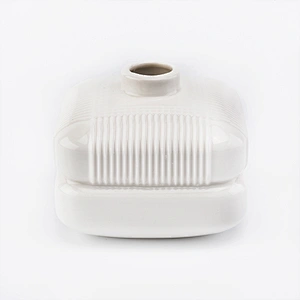 400ml Luxury square ceramic reed diffuser bottles for home decorations