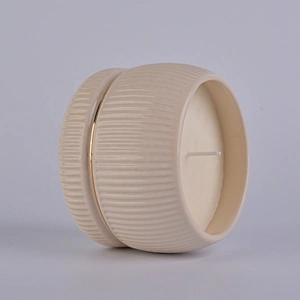 Sunny Wholesales custom recyclable candle ceramic holders 10oz 20oz