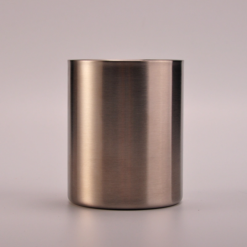 Wholesale custom color metal stainless steel candle holder