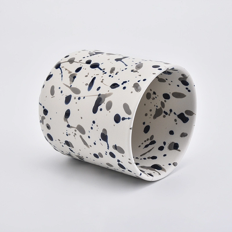 Stylish Home Decoration Ceramic Candle Jars