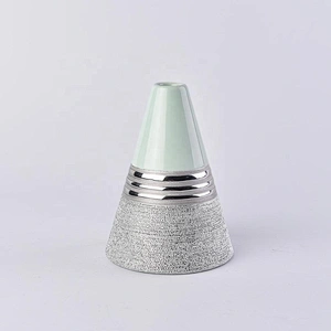 200ml Home decoration Triangle aroma luxury reed diffuser ceramic bottle