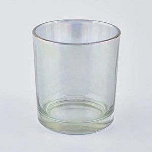 200ml Blue Cylinder Candle Holder For Home Decoration