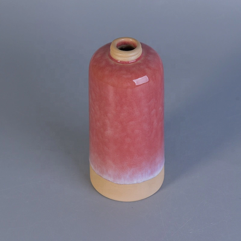 10oz 20oz Vintage custom red reed diffuser ceramic bottles