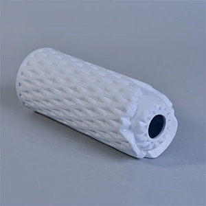 wholesale ceramic matte white reed aroma diffuser empty bottles