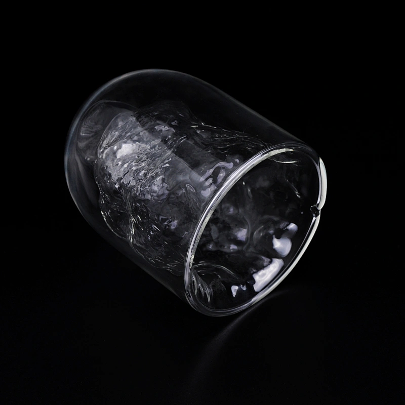 Unique Double Walled Glass Cup For Juice