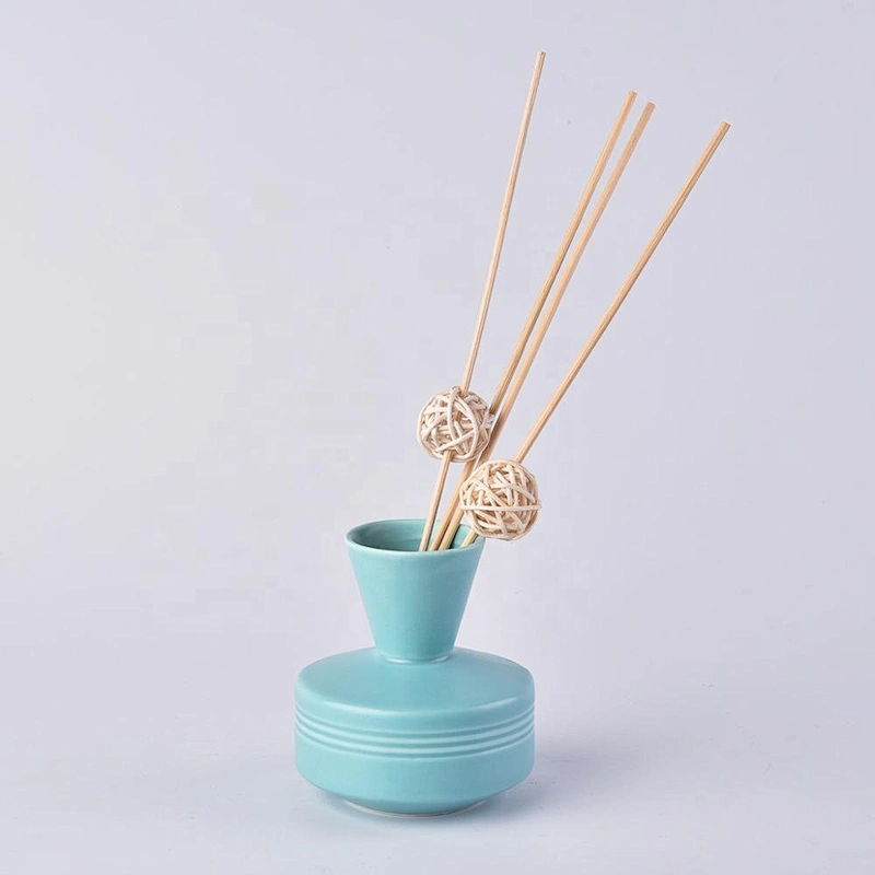 Chinese decorative reed diffuser ceramic fragrance oil reeds bottles