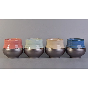 Sunny custom ceramic candle empty jar for candles 8oz 10oz 12oz