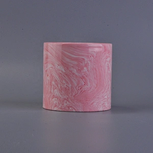 Sunny new design pink tealight ceramic candle holder home decoration