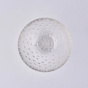 Wholesale round glass candle vessel for home decoration