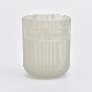 Christmas 250ml Glass Candle Holders