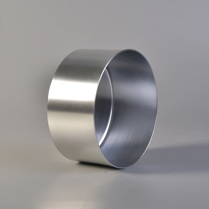 400ml Silver Aluminum Metal Candle Jar Wholesale
