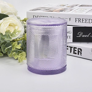 Luxury Glass Candle Jar With Lid