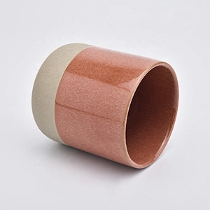 Customized frosted tealight ceramic candle holders