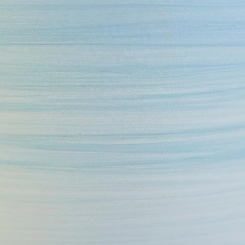 Manufacturer blue matte custom candle ceramic container