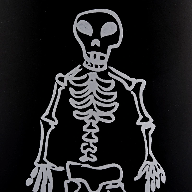 8oz Hallween  Glass Candle Holders