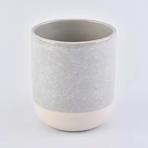 380ml Ceramic Candle Holder With Different Decoration