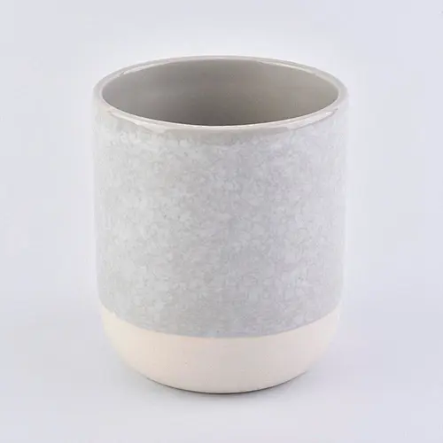 380ml Ceramic Candle Holder With Different Decoration