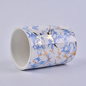Wholesales christmas custom empty ceramic candle jar 8oz 10oz
