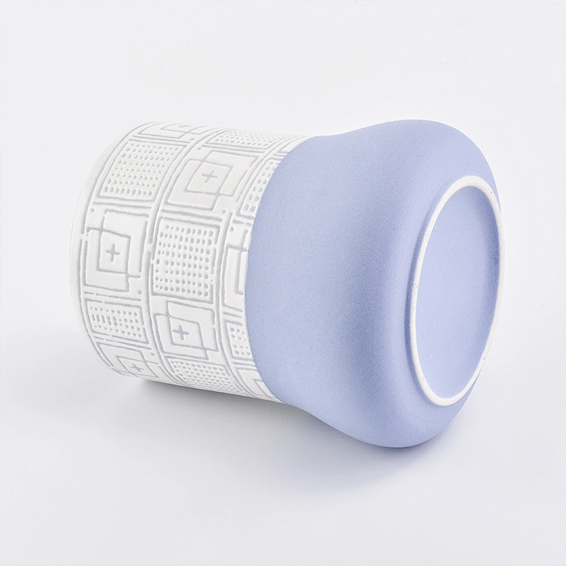 Spring Summer Season Decorative Ceramic Candle Vessels