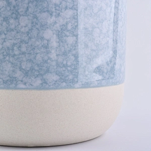 Sunny custom blue empty ceramic candle holders suppliers