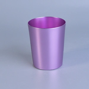 Luxury Customized Color Metal Candle Container