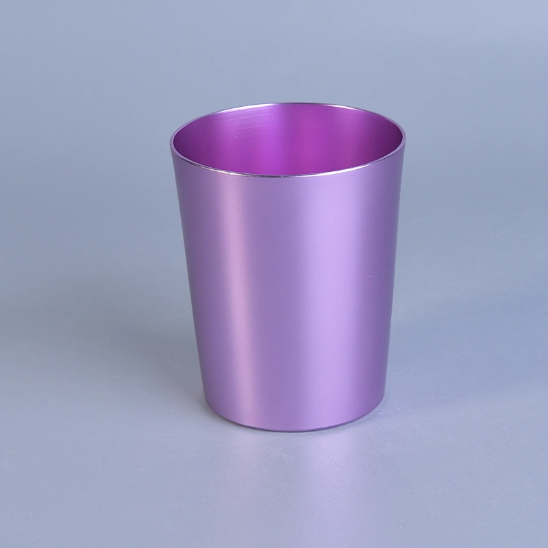 Luxury Customized Color Metal Candle Container