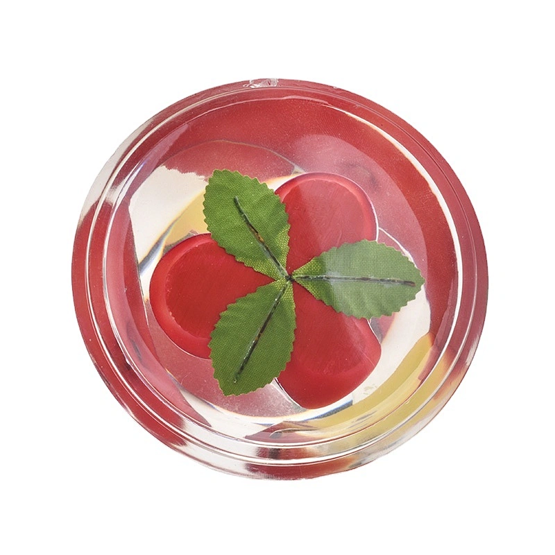 luxury crystal glass lid for candle jars