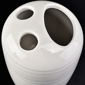 glazing ceramic glass bath accessories sets ceramic bottle toothbrush holder
