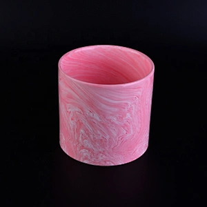 Home decoration colorful candle ceramic holder 10oz 20oz