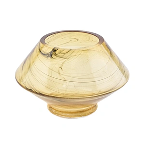 Sunny hot sales gold candle glass container home decoration