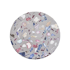 luxury custom concrete cement lid for candle jars
