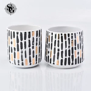 Sunny slap-up 400ml ceramic candle jar with hot sale good quality