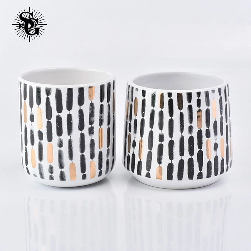 Sunny slap-up 400ml ceramic candle jar with hot sale good quality
