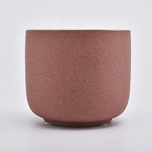 Christmas matte coloured candle jar unique