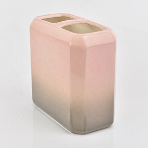 square shape ceramic Bathroom Accessories Set