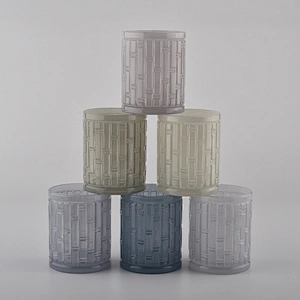 home decor 6oz glass candle jars