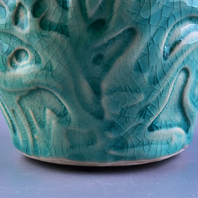 500ml Luxury decorative ceramic candle holders in bulk