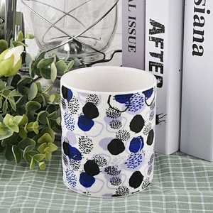 luxury ceramic empty candle jars