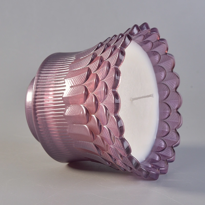 Wholesales Luxury tealight glass candle containers supply