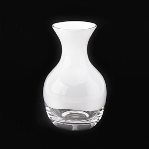 White overlay glass reed diffuser bottles glass vessel fragrance