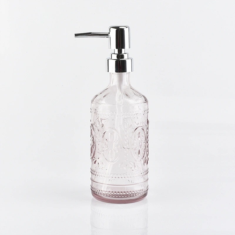 simply pink color tumbler soap dish glass bathroom accessories sets