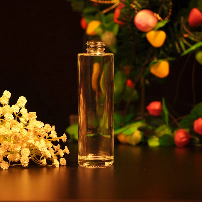 Wholesales mini glass Clear perfume glass bottles 100ml
