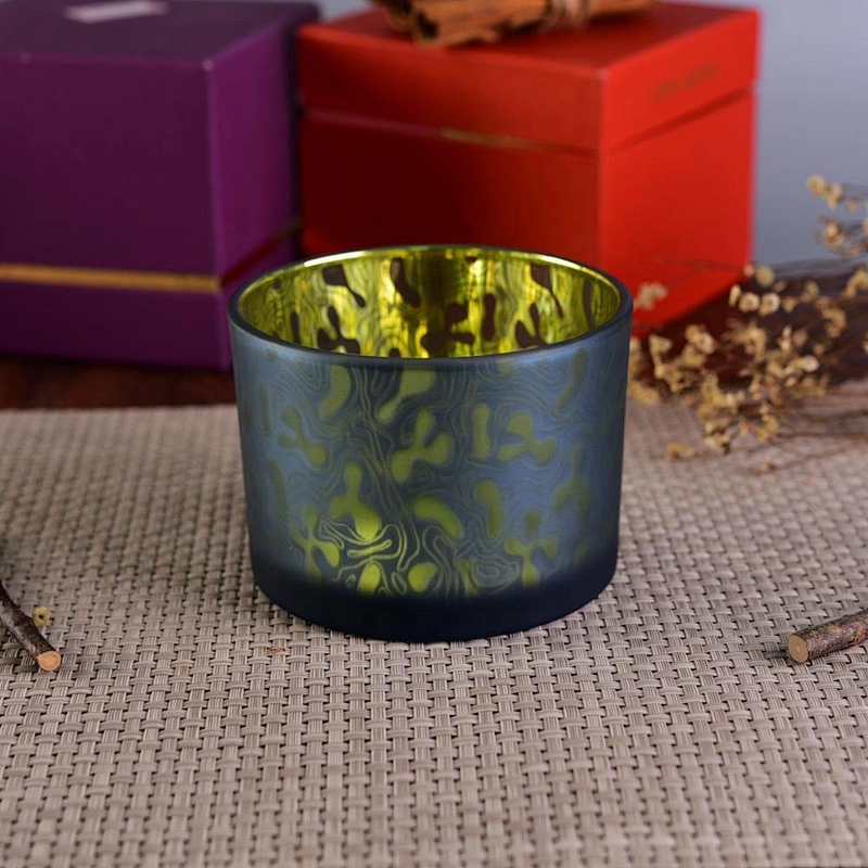 Sunny bulk matte custom tealight candle glass jar 10oz 20oz