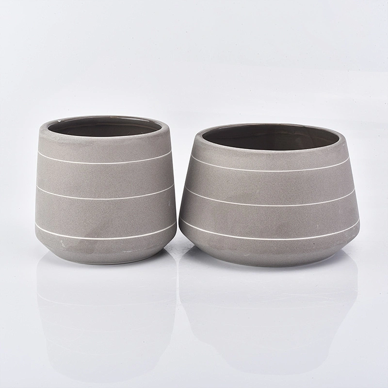 Wholesale Colorful Empty Ceramic Candle Jar