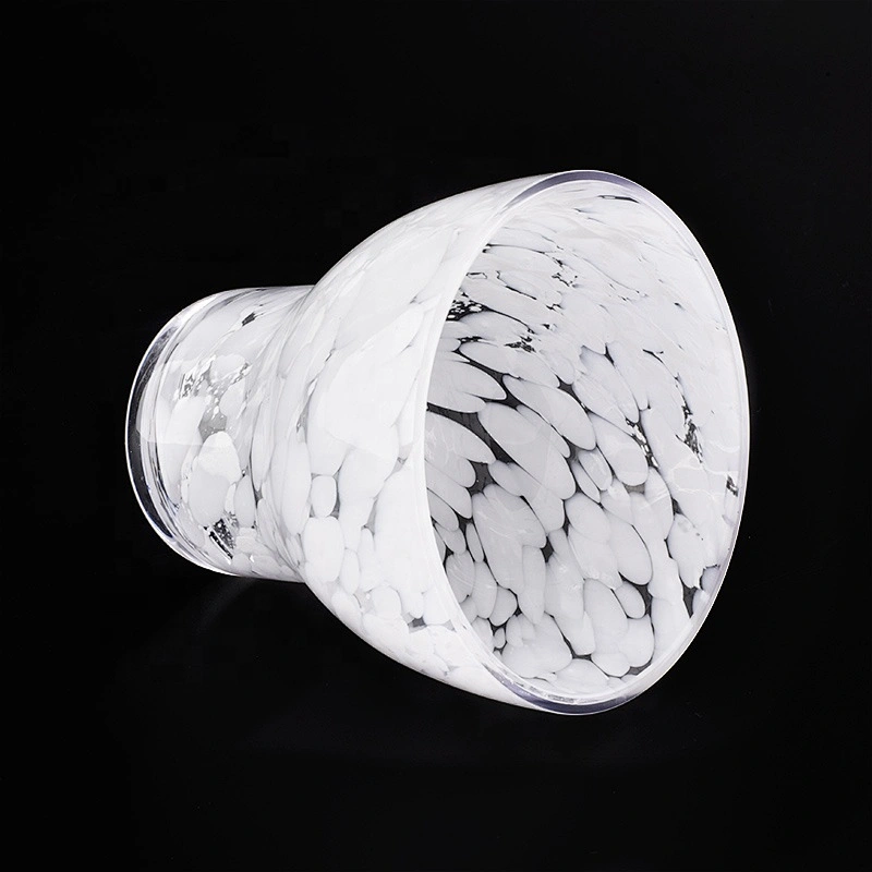 10oz 20oz Wholesales Custom empty white candle glass holders