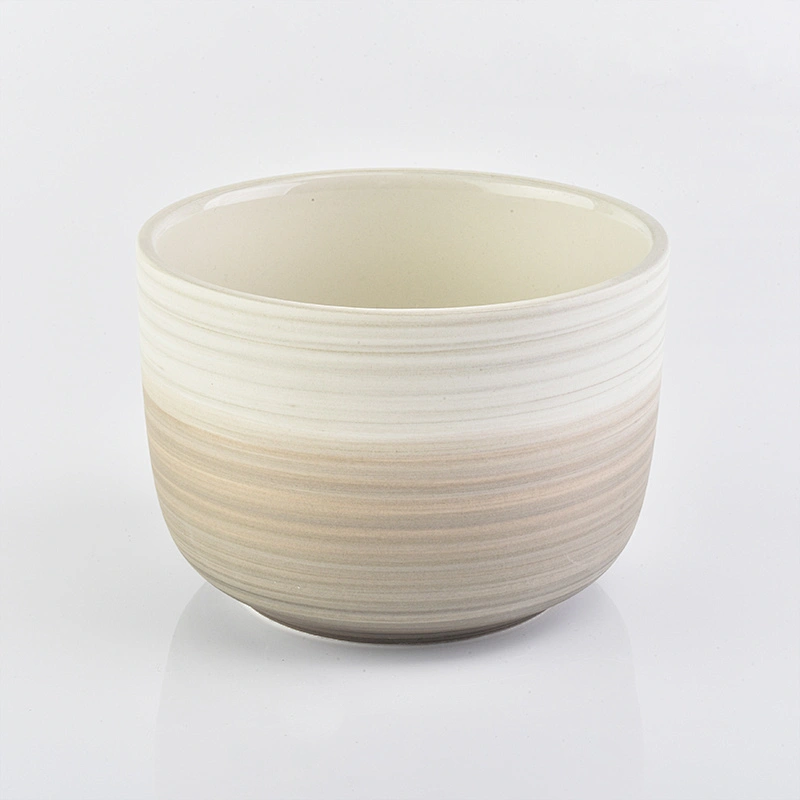 Ceramic bowle for candle wax from Sunny Glassware