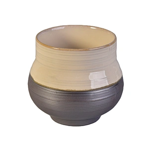Sunny hot sales amber ceramic candle jars container