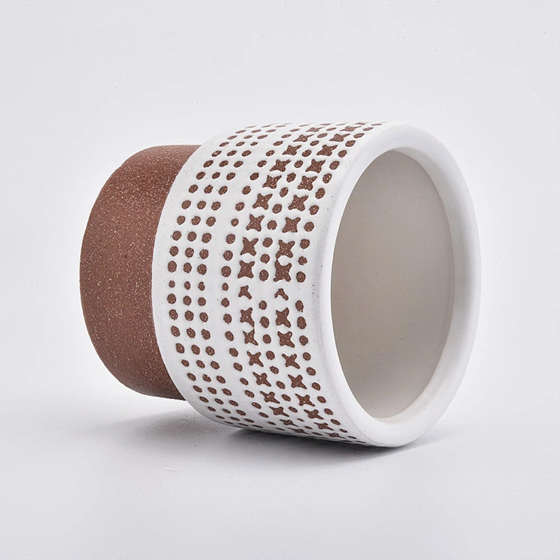 new arrived luxury candle jar ceramic
